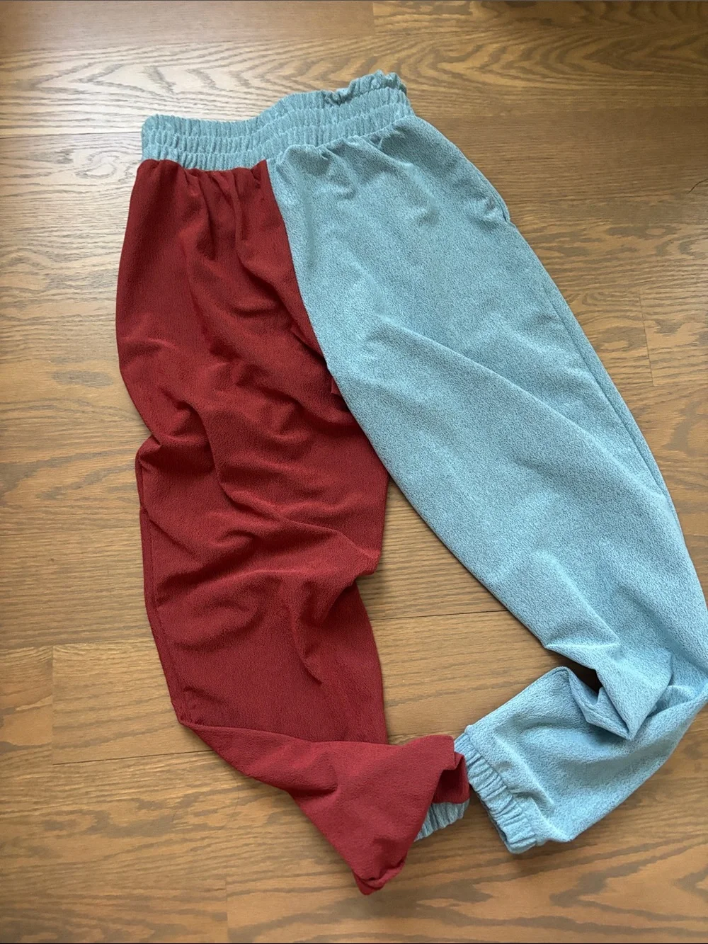 Five Dance-wear Joggers - Blue & Red